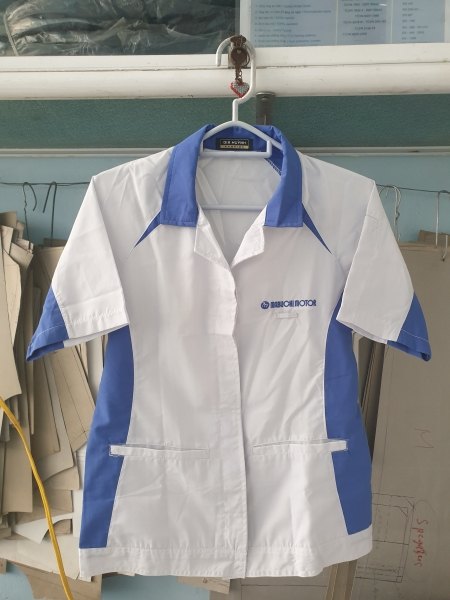 Ảnh áo công nhân trong hồ sơ May Gia Huỳnh trên Trang Vàng