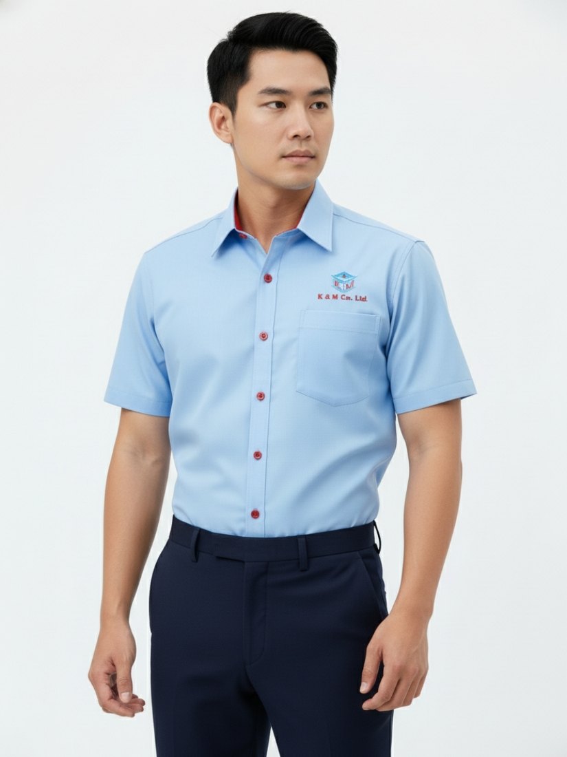 Mẫu sơ mi trên maydongphucdongnai.com.vn