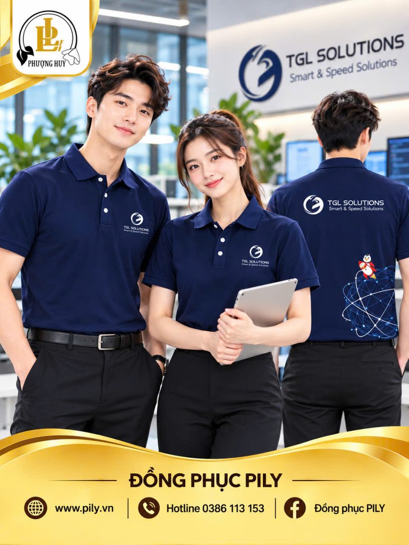 Mẫu áo polo công ty 05 của PILY