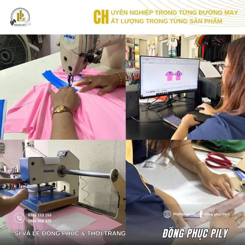 ĐỒNG PHỤC PILY – XƯỞNG MAY TRỰC TIẾP, ĐỒNG HÀNH CÙNG THƯƠNG HIỆU