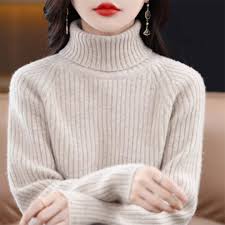 Áo len cổ lọ nữ